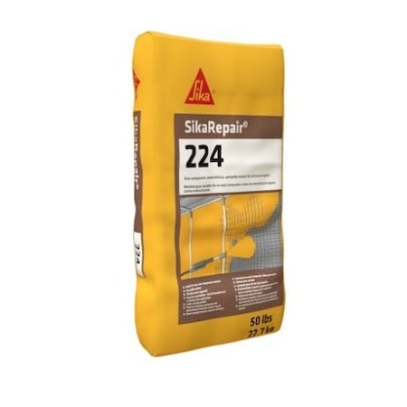Sika SikaRepair 224 1-Component Cementitious Sprayable Mortar for Structural Repairs 50lb 91138
